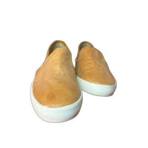 FRYE & Co Shoes Women’s 5.5M Brown Slip On Sneakers Distressed Leather